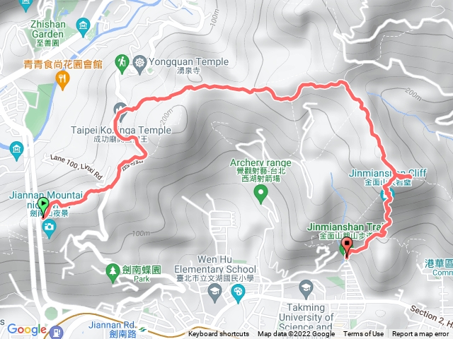 1111009劍潭文間山剪刀石金面山