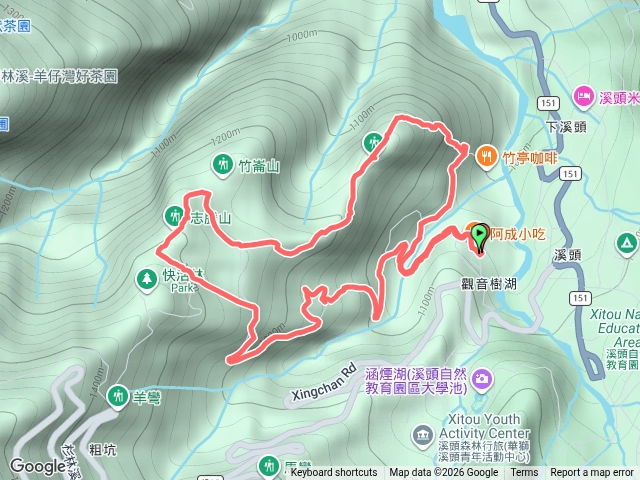 溪頭山步道預覽圖