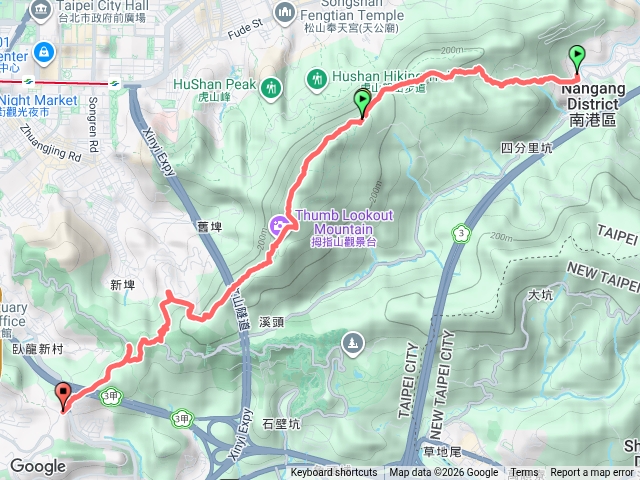 台北大縱走第六段