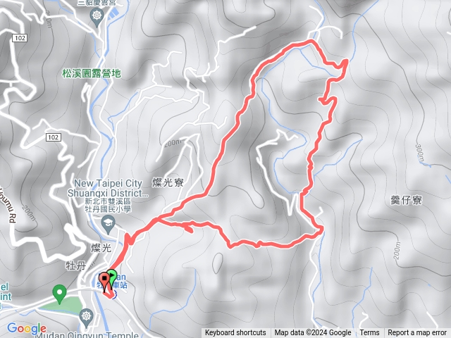 松仔嶺古道、石笋尖東南峰，石笋古道