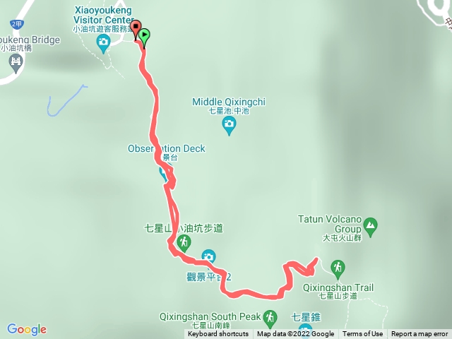 七星山主峰（小油坑往返）
