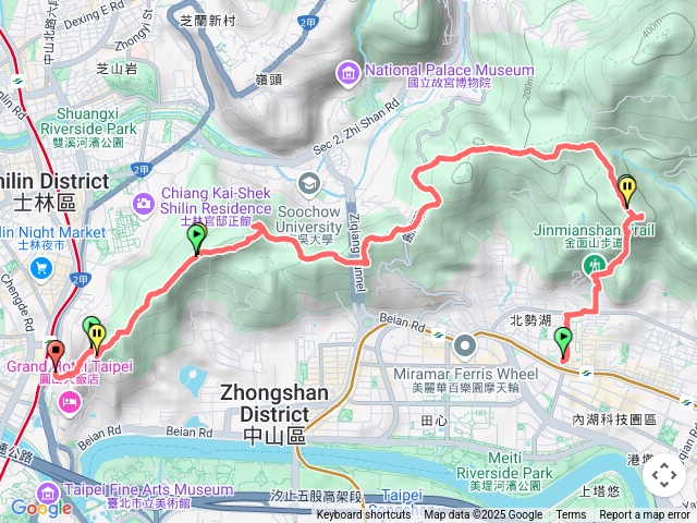 金面山-劍潭山