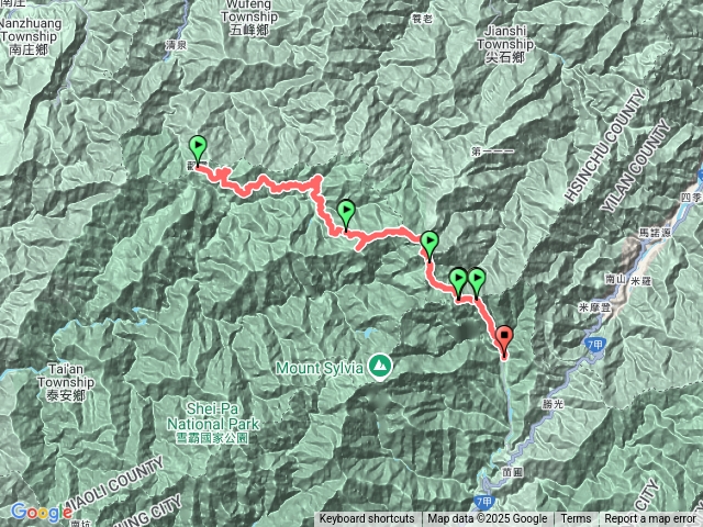 2025.7.3~6霸秀縱走預覽圖