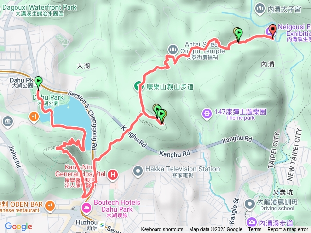 內湖三山(白鷺鷥康樂明舉）
