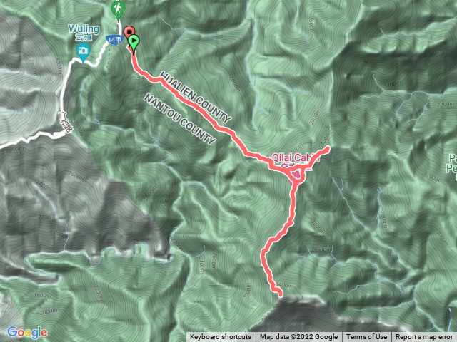 奇萊主北一健走