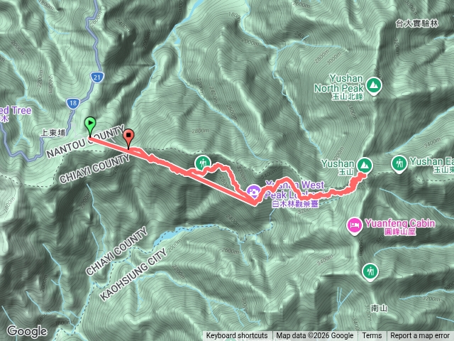 單攻玉山主峰