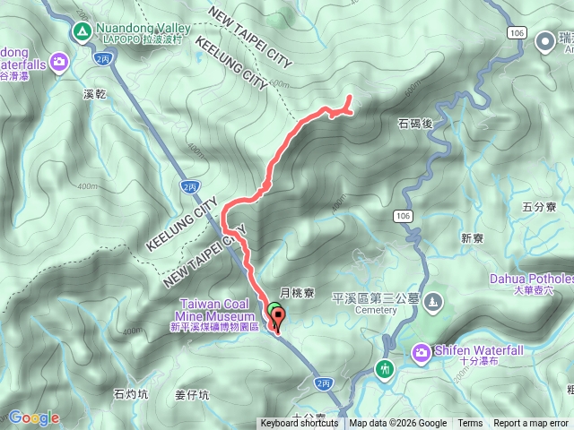 平溪煤礦博物園區-五分山三角點
