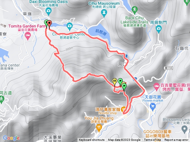 頭寮山-總督府步道-南仔溝古道〇繞
