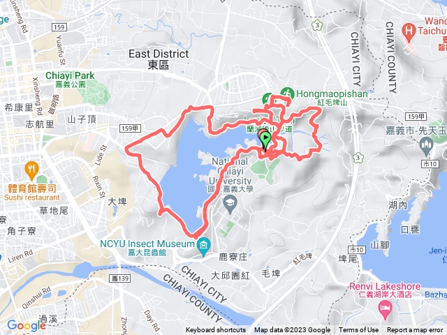 蘭潭後山步道