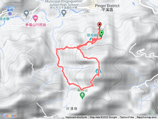 孝子山-慈母峰-慈恩嶺-中央尖