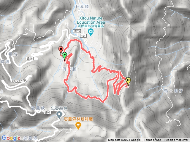 溪頭森林步道天文台