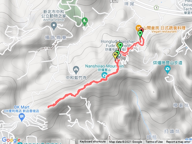 小百岳南勢角山-烘爐地登山步道-青春嶺