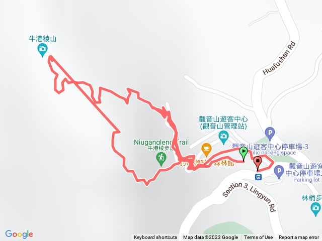 觀音山牛港陵步道2023端午節獨行