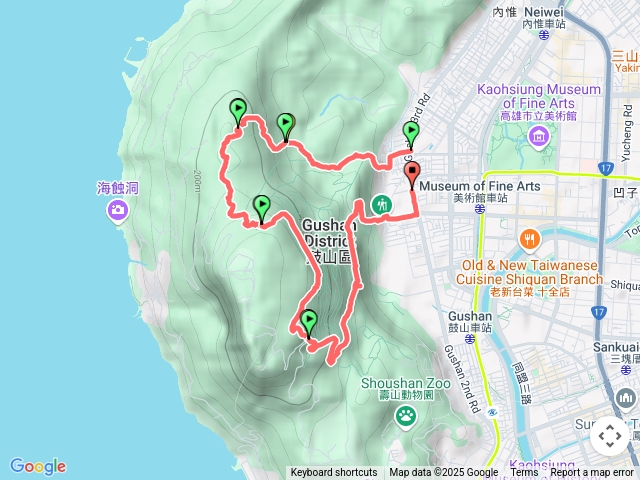 小百岳集起來壽山、泰國谷、一簾幽夢步道20250510163543