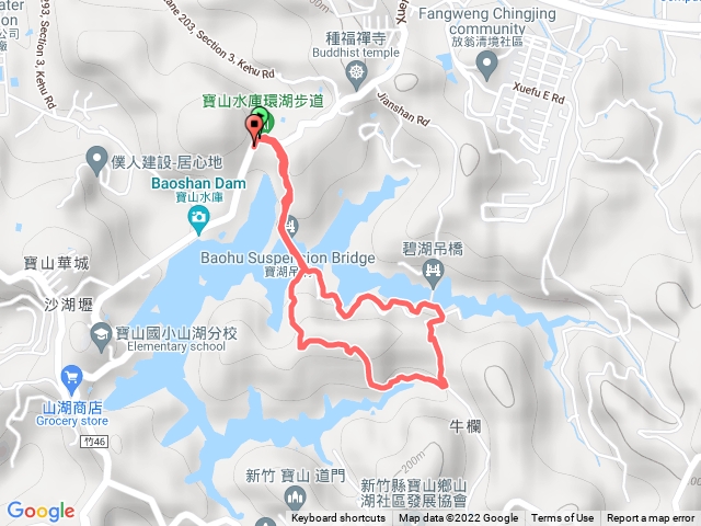 寶山水庫環湖步道