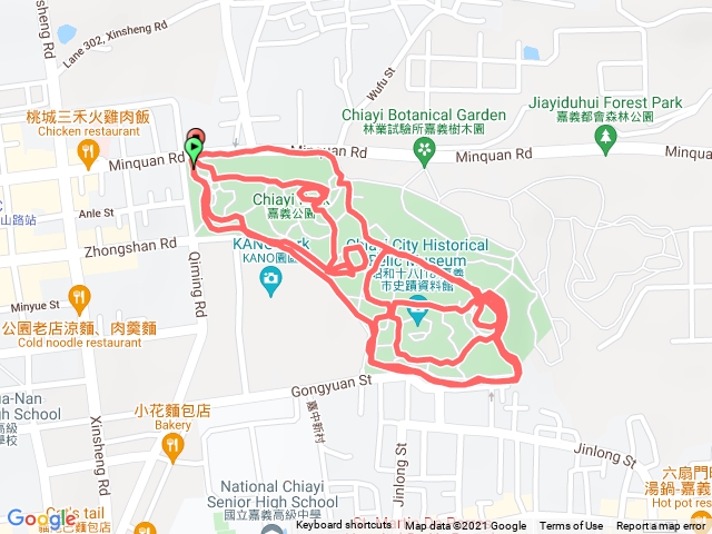 嘉義公園環形健走