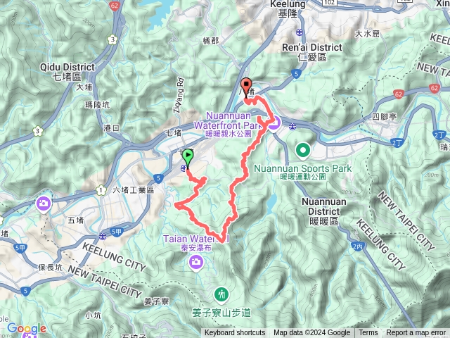 20241211七上八下三八縱走+拔西猴山(加碼富健山)預覽圖