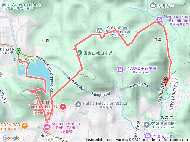 白鷺鷥山康樂山步道明舉山步道
