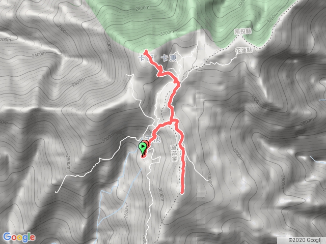 天池到奇萊南與南華