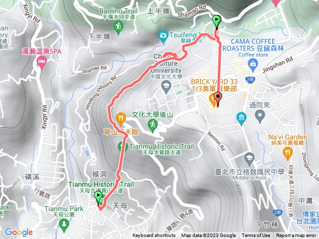 天母古道+水管路