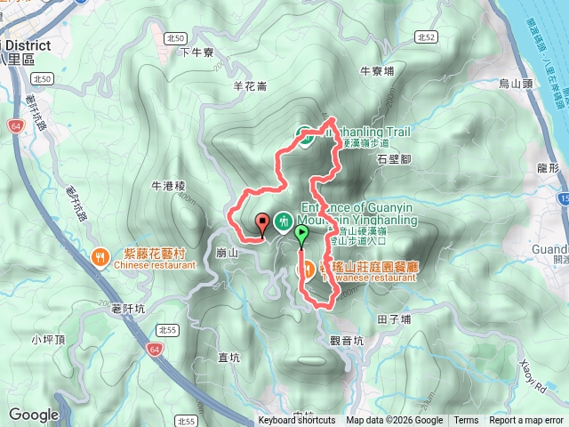 鷹仔尖、小北插、牛稠埔、風櫃斗步道預覽圖