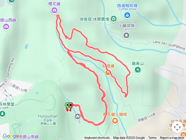 虎頭山桐花步道