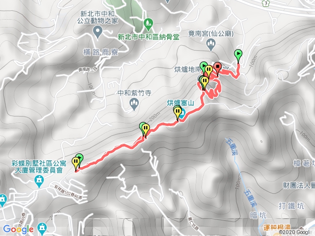 烘爐地(鴛鴦亭、南勢角山)