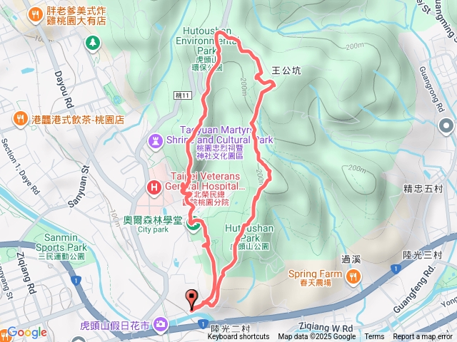 虎頭山O型步道預覽圖