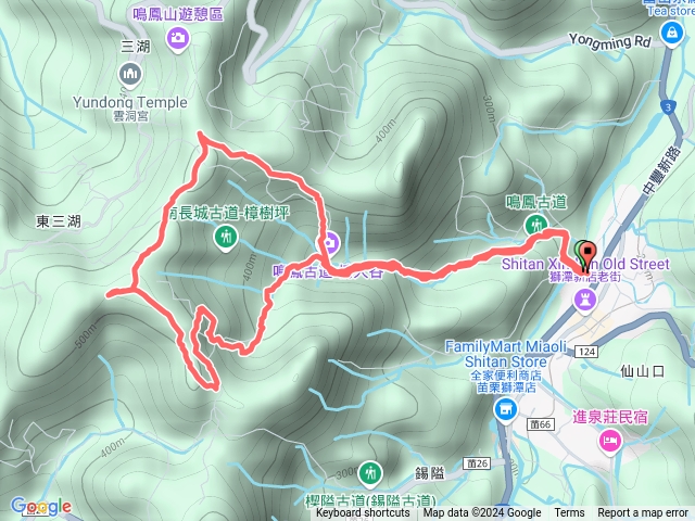 鳴鳳古道三湖山0型預覽圖