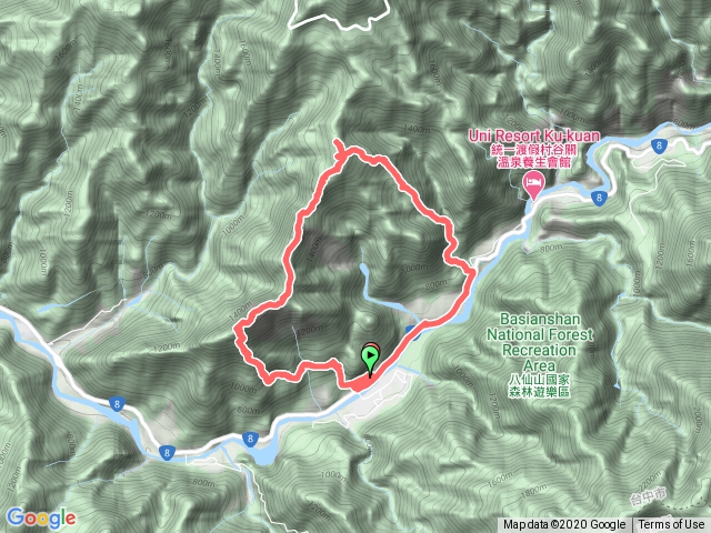 屋東縱走(麗陽上、久良栖露營區下)