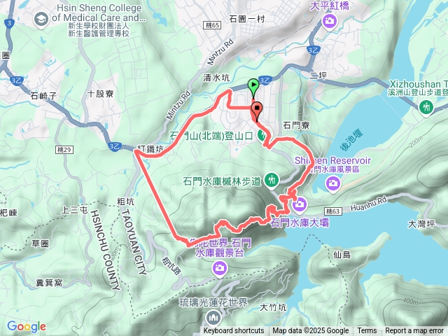 20250112W7三角林~小粗坑古道