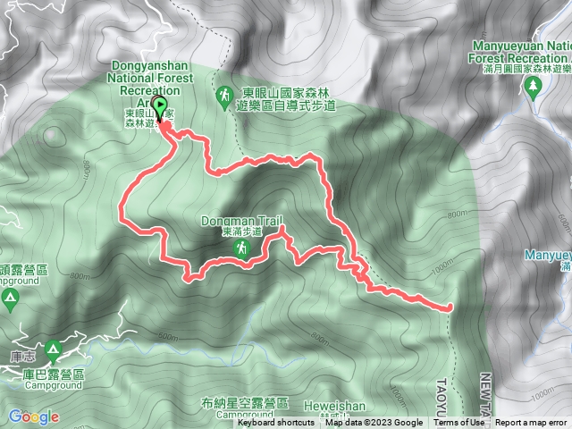 拉卡山～東眼山O形