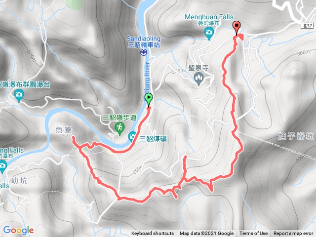 瑞芳三貂嶺頂坑山