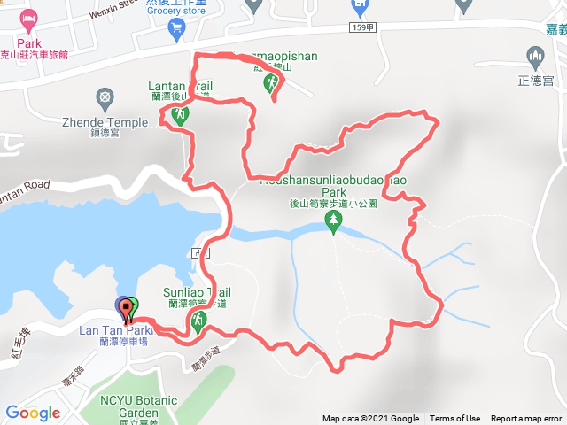 20210421 嘉義市紅毛埤山，蘭潭後山步道