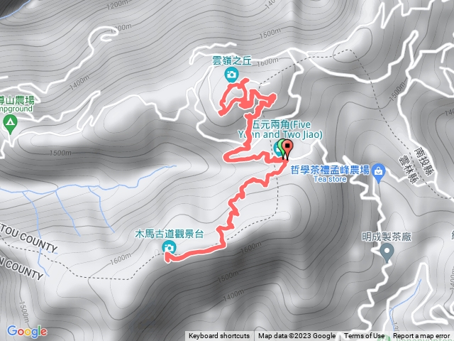 五元兩角-雲嶺之丘-木馬古道