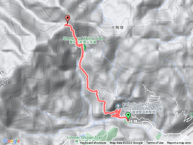 聖母山登山步道