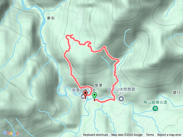 雙溪灣潭 大湖尾古道支線、烏山古道西段預覽圖