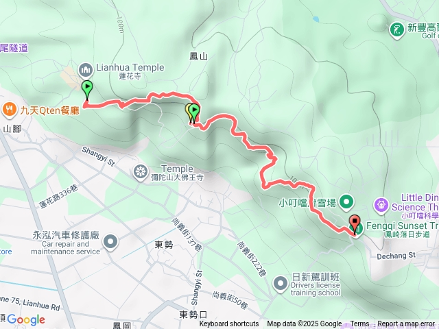 鳳崎落日步道預覽圖