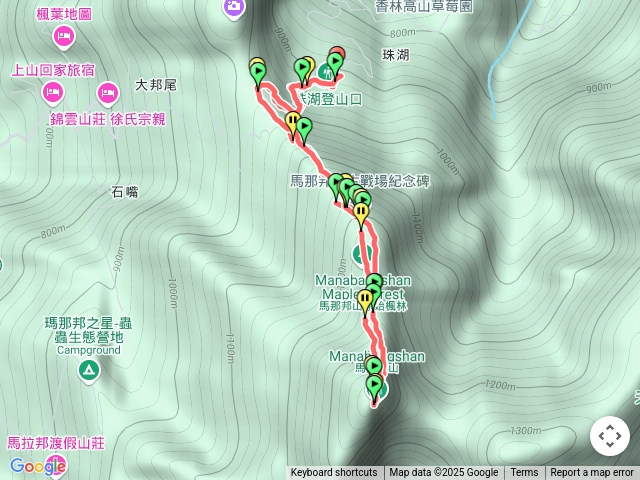 苗栗馬那邦山登山步道預覽圖