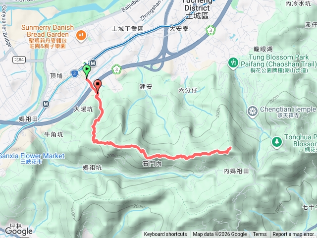大暖尖山，火焰山預覽圖