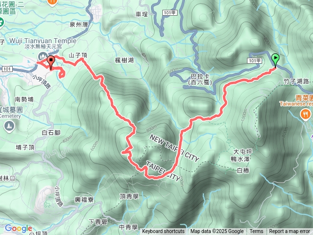 二子坪往天元宮