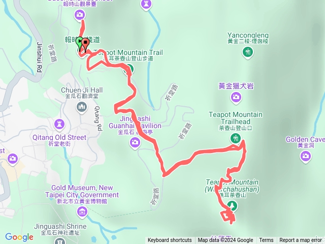 報時山+無耳茶壺山步道預覽圖