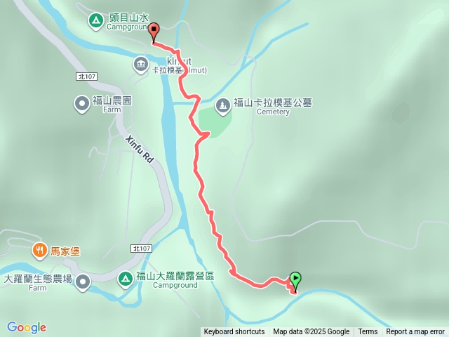 卡拉莫基登山步道玩水祕境預覽圖