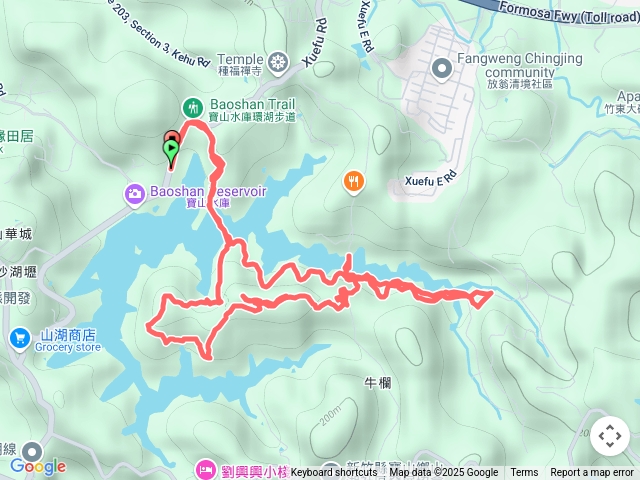 寶山五連峰水源頭