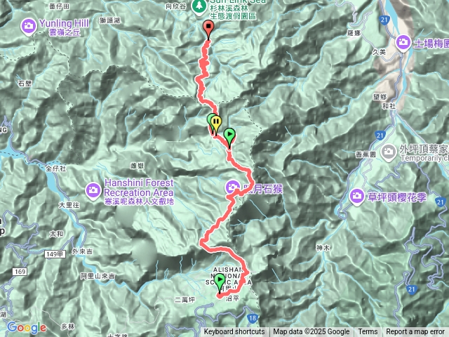 岷月線下水漾森林