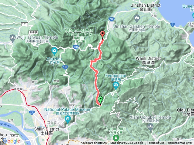 鵝尾山+瑪礁+魚路古道至八煙