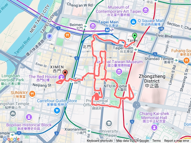 20241207-總統府,台北賓館,紅樓