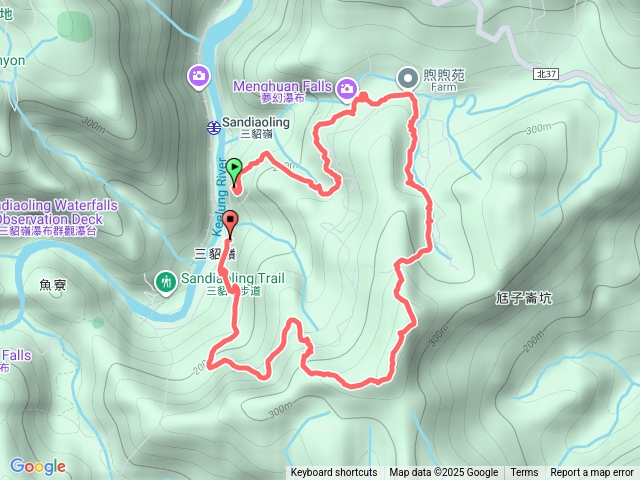 三貂嶺古道坎頂山