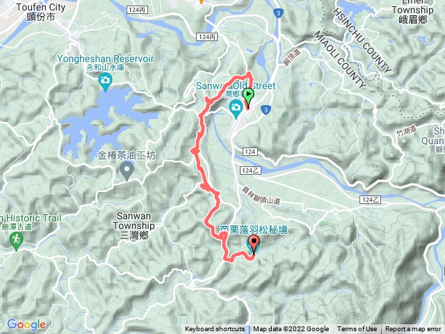 台3線龍峎嶺步道落雨松