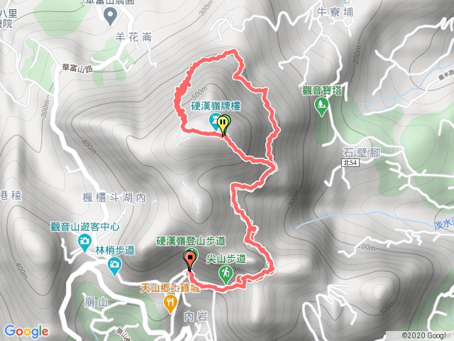 Day 32尖山步道接北橫古道全段上硬漢嶺健走